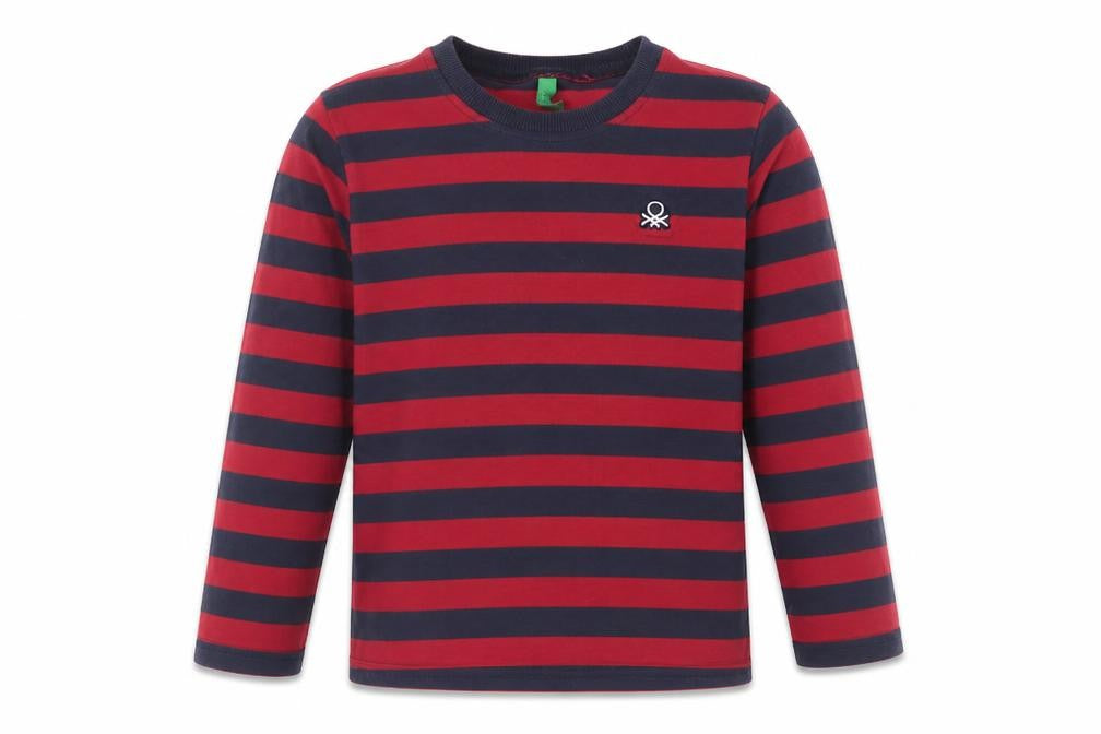 United Colors of Benetton Boys Striped T-Shirt XS