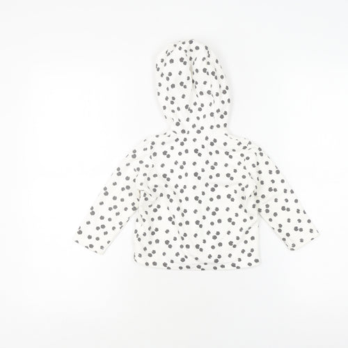 Disney Girls Hooded Jacket Minnie Mouse 9-12 Months Polka Dot