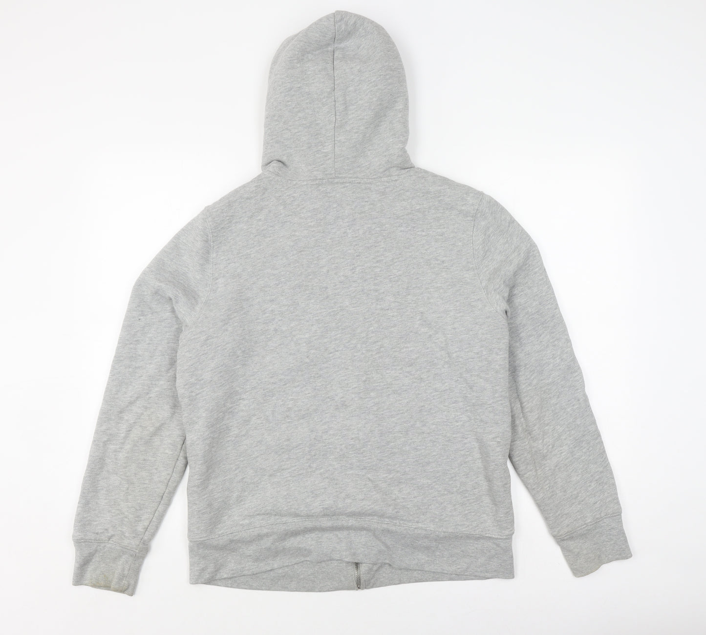 GAP Women's Grey Hooded Jacket, Size L, Casual Logo