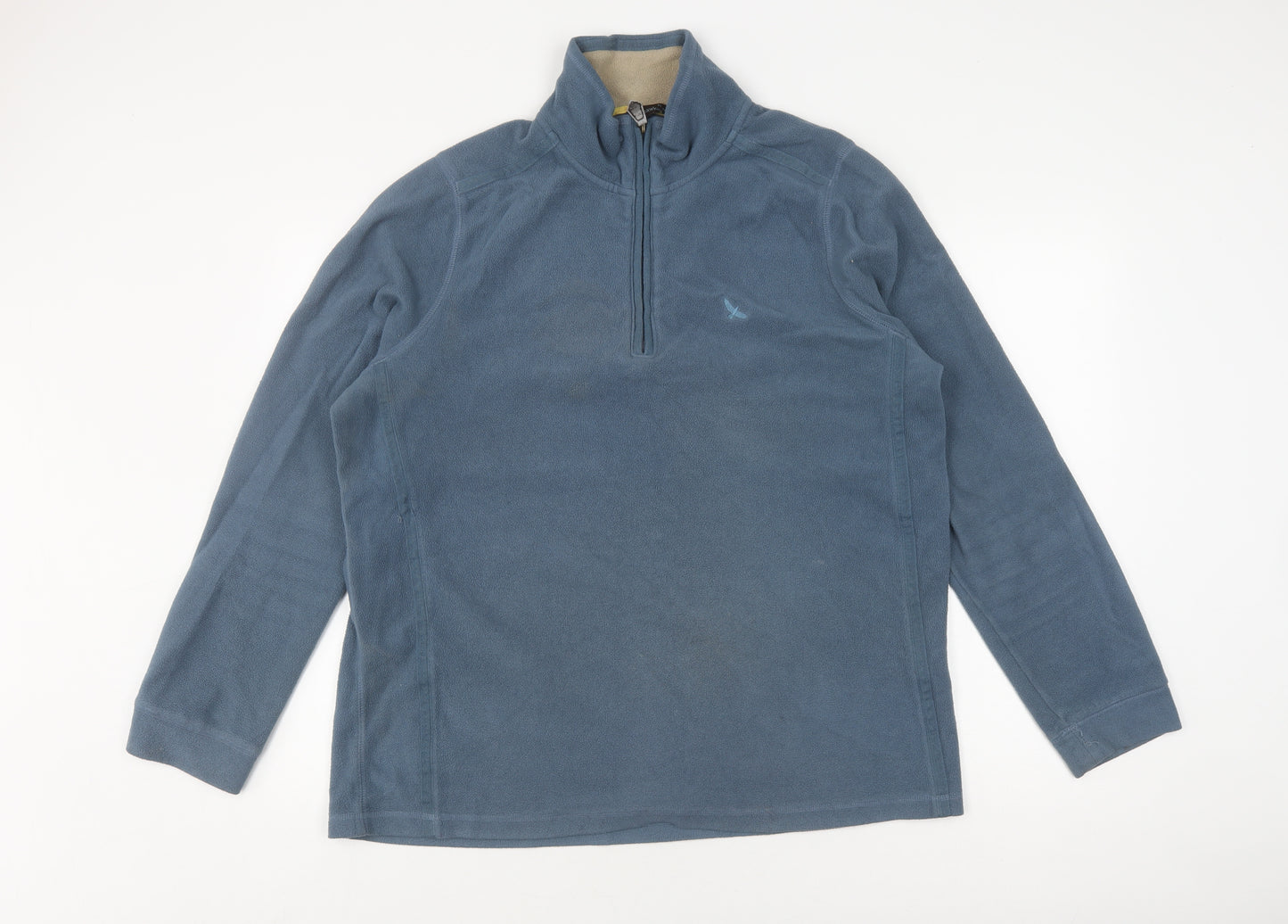 Hawkshead Unisex Adults Blue Fleece Pullover Sweatshirt XL