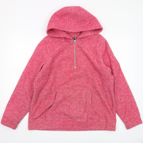 Maine New England Women's Pink Pullover Hoodie Size 16