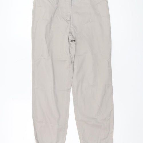 Marks and Spencer Women's Beige Chino Trousers Size 8