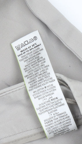 Marks and Spencer Women's Beige Chino Trousers Size 8