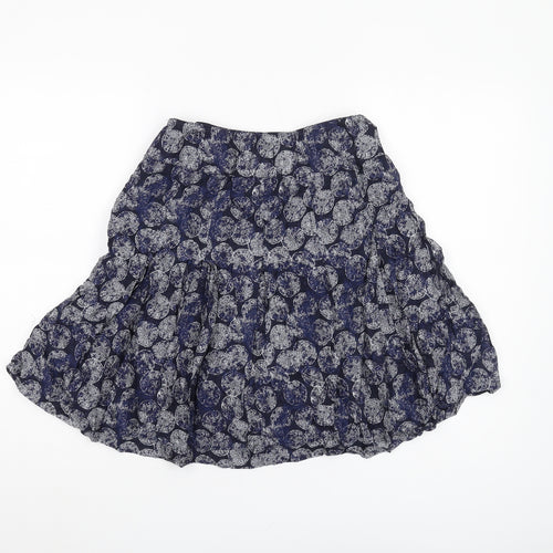 FatFace Women's Blue Pleated Skirt Size 8