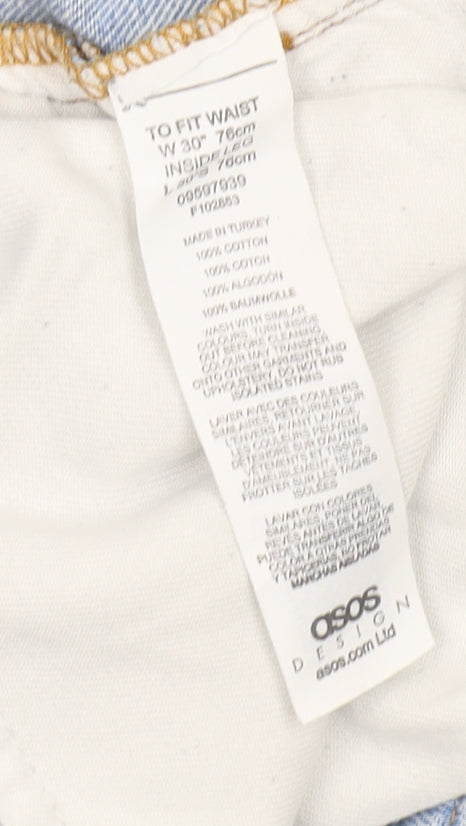 ASOS DESIGN Women's Blue Straight Jeans - M