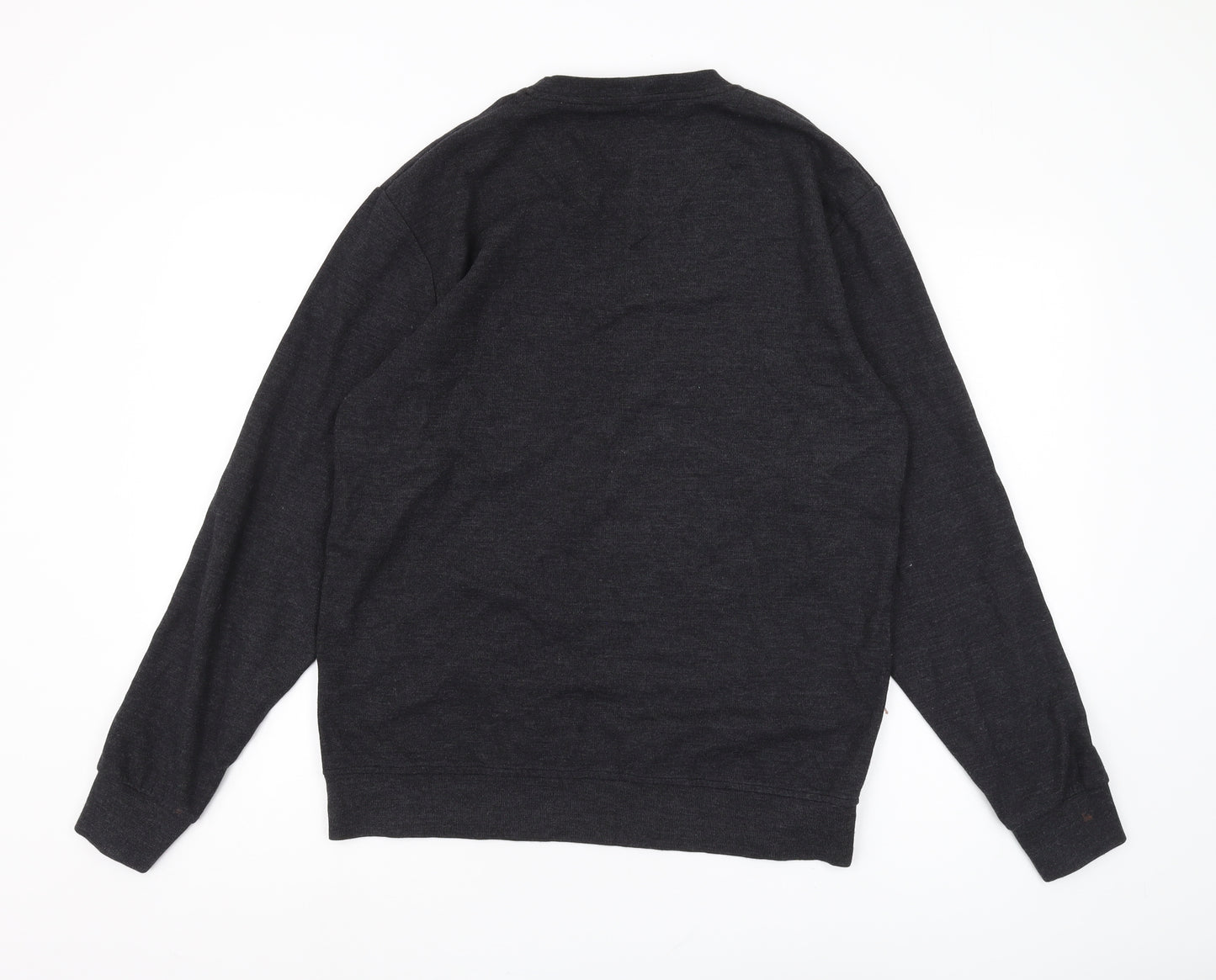 ARSHID WEAR Men's Black 2XL Pullover Sweatshirt