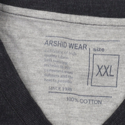 ARSHID WEAR Men's Black 2XL Pullover Sweatshirt