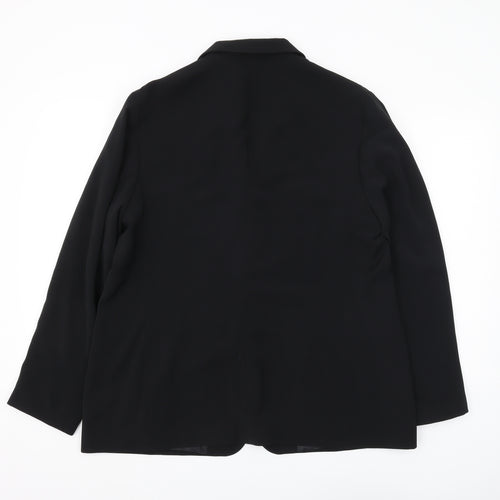 Marks and Spencer Women's Black Blazer Size 18
