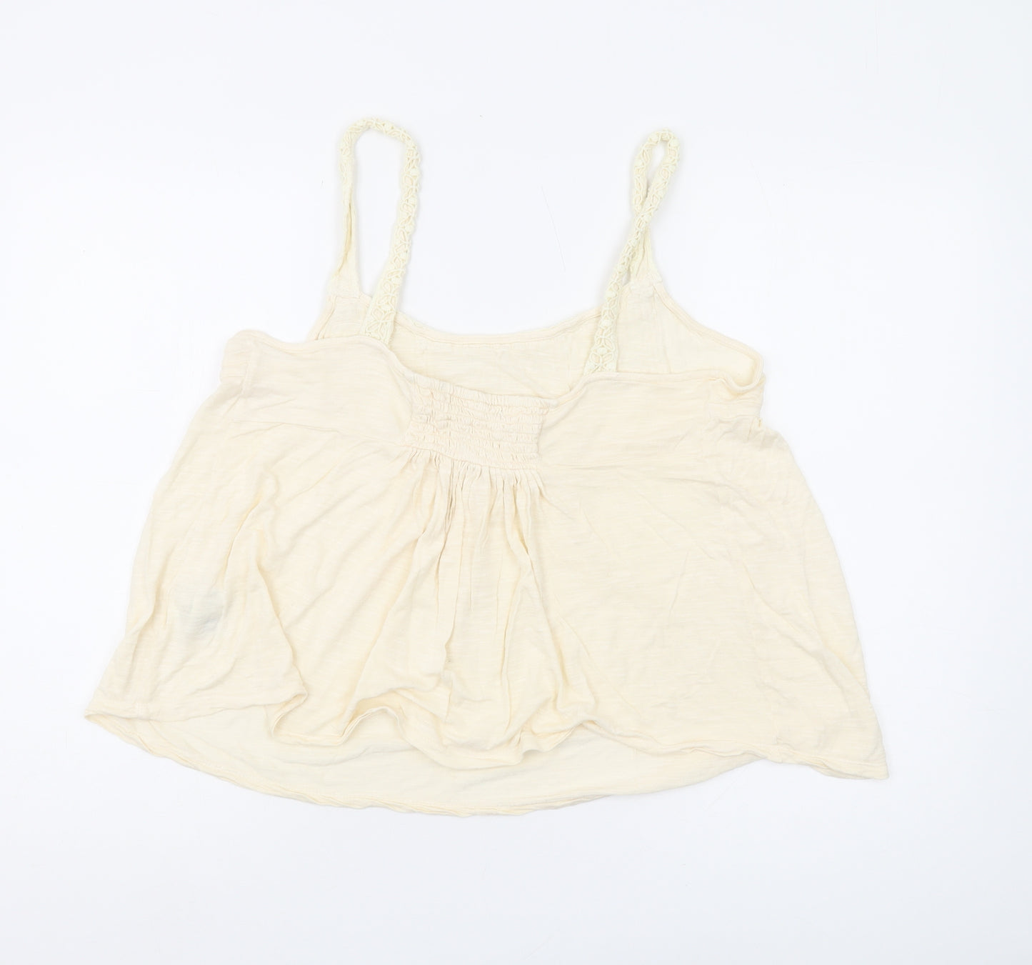Marks and Spencer Women’s Ivory Crochet Camisole Top Size 14