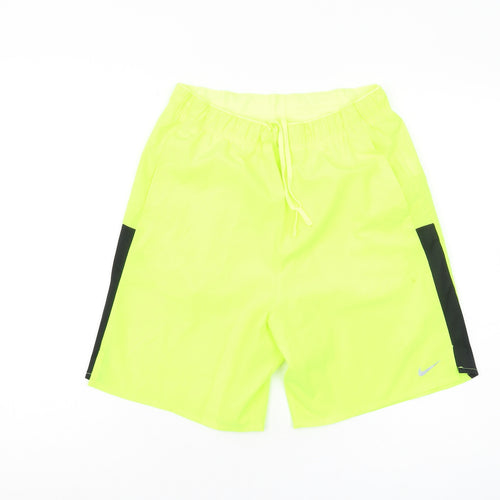 Nike Boys Green Athletic Shorts XL - Gym & Running