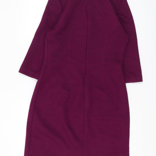 Boden Women's Purple Sheath Dress Size 10, Versatile & Chic