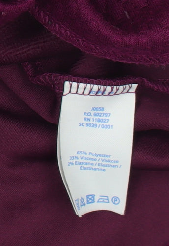 Boden Women's Purple Sheath Dress Size 10, Versatile & Chic