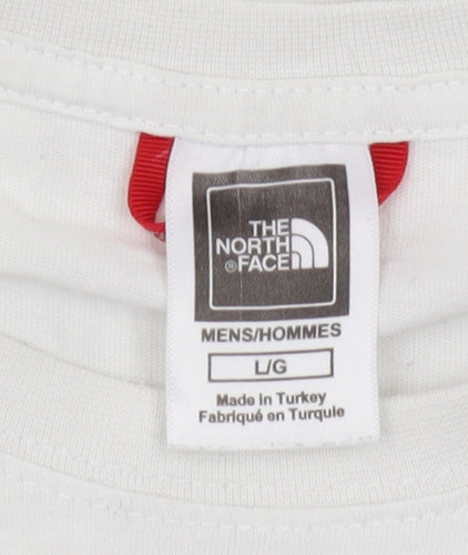 The North Face Men's White L Outdoor Graphic T-Shirt