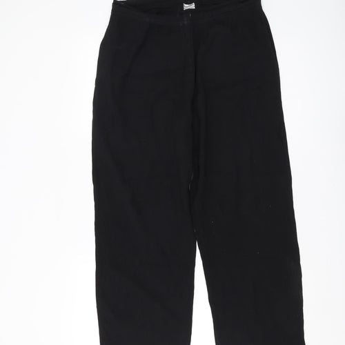 Damart Women's Black Trousers Size 18 Viscose Blend