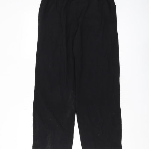 Damart Women's Black Trousers Size 18 Viscose Blend