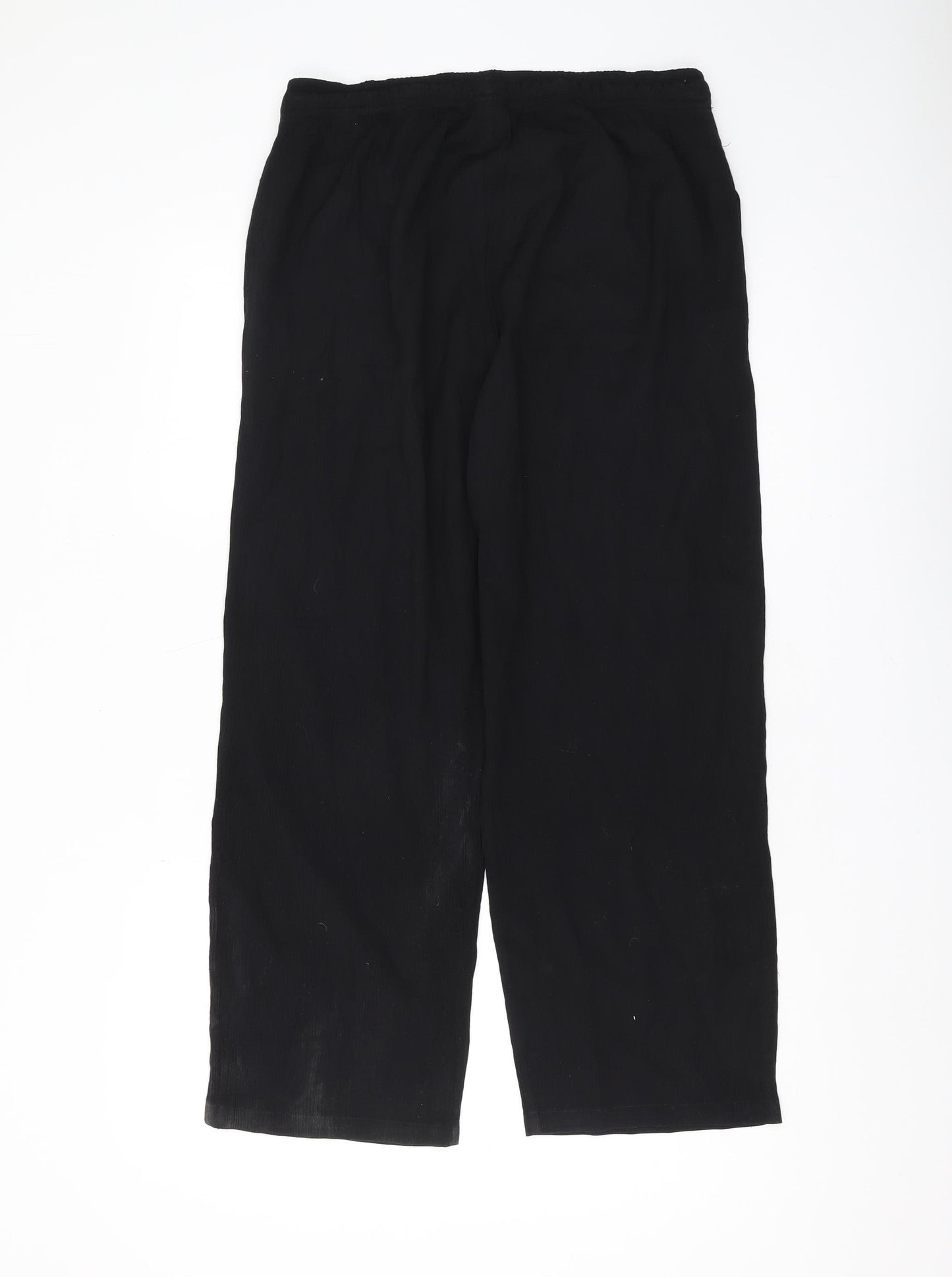 Damart Women's Black Trousers Size 18 Viscose Blend