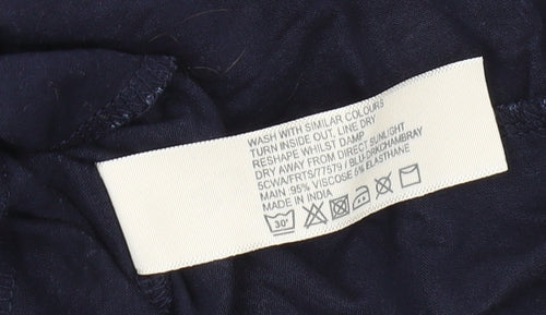 FatFace Women's Blue A-Line Geometric Skirt Size 6