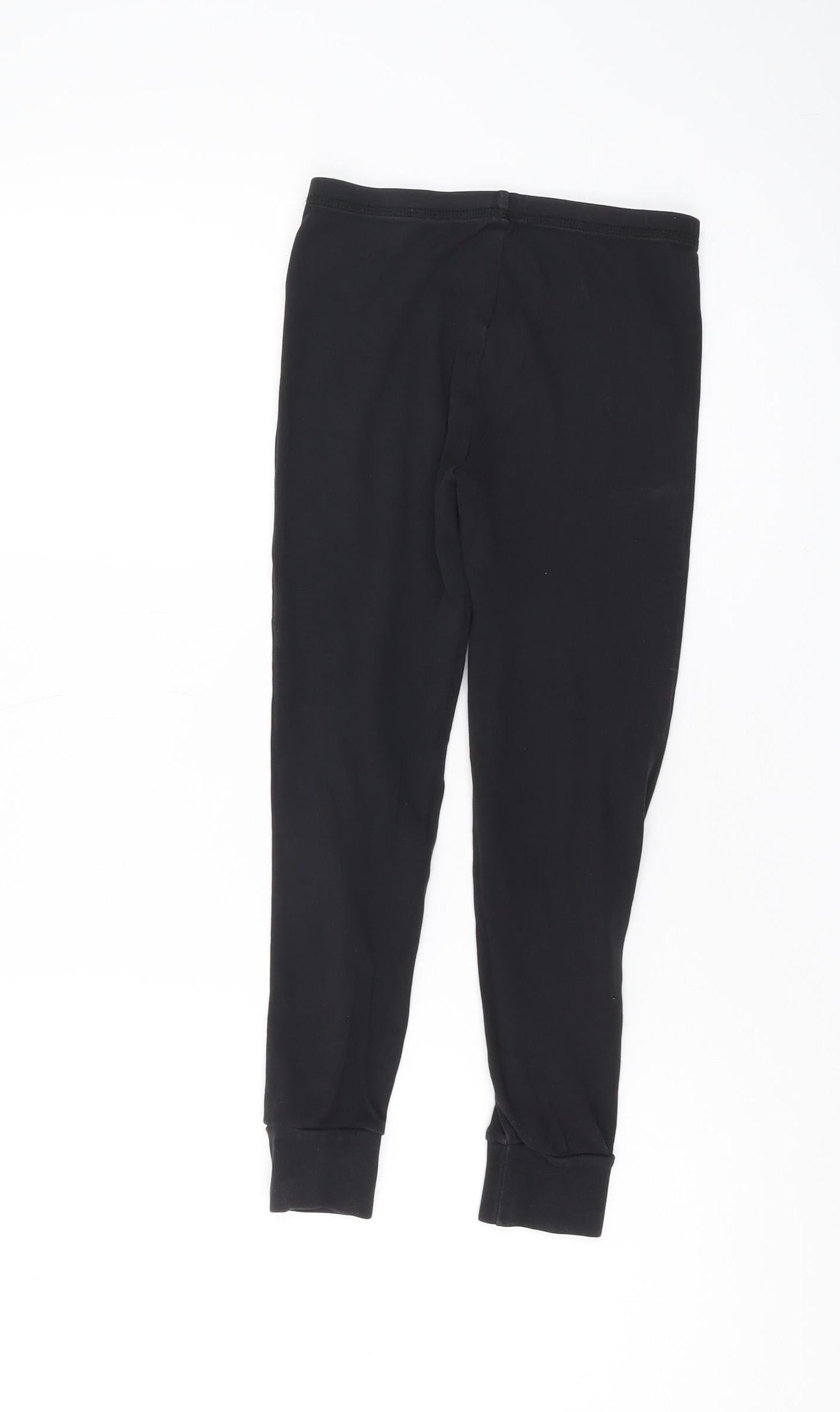 George Boys Black Pokémon Jogger Trousers Size 7