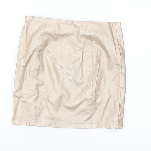 Noisy May Women's Beige Pencil Skirt S