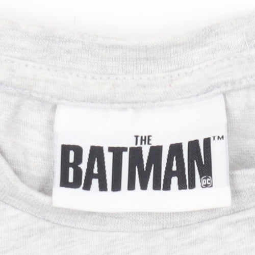 Pep & Co Boys Grey Batman T-Shirt 10-11 Years Graphic Casual