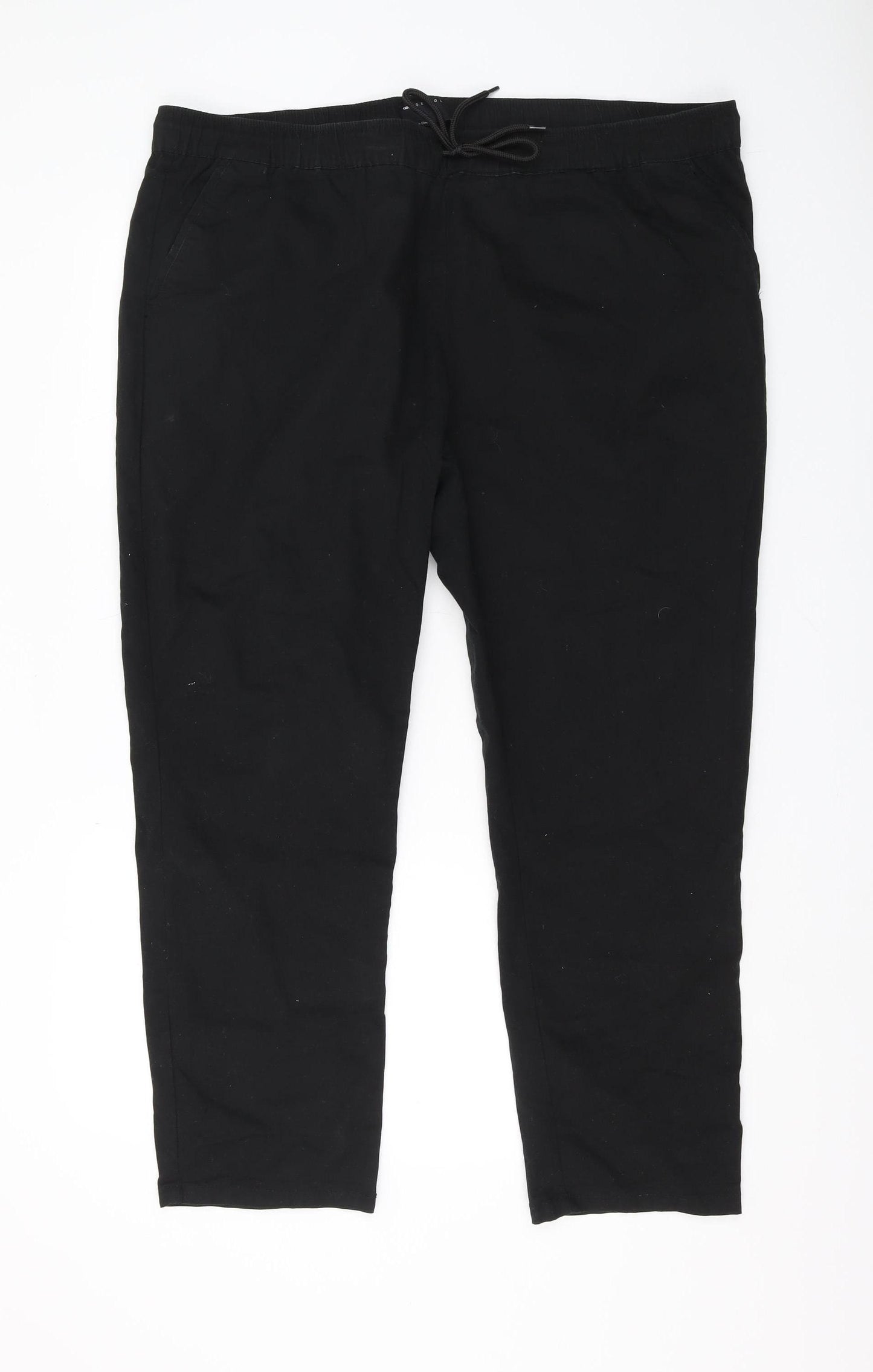 ASOS Men's Black Jogger Trousers 3XL Relaxed Fit