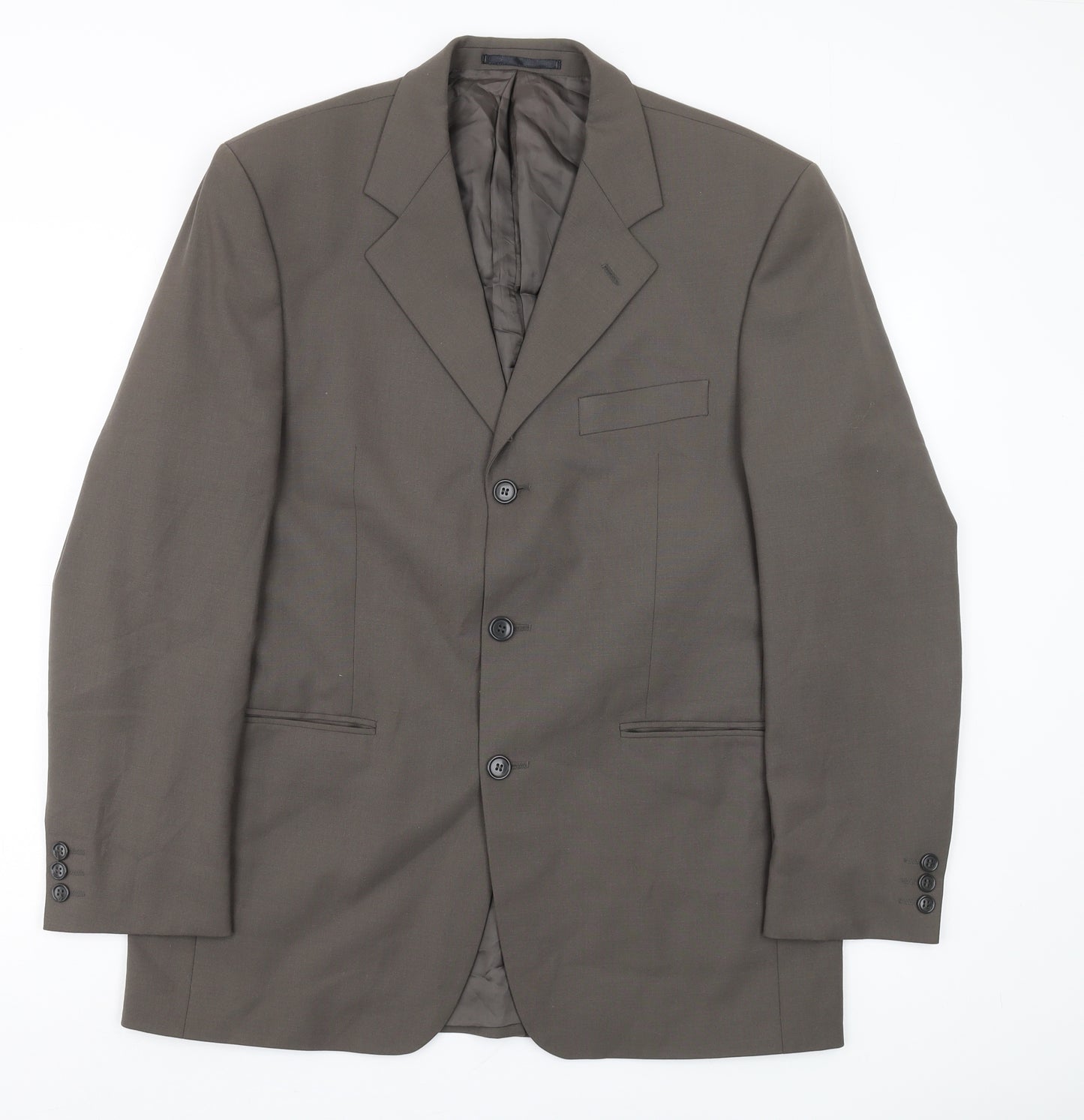 Burton Men's Brown Regular Blazer - 40 Inch Chest, Classic Fit