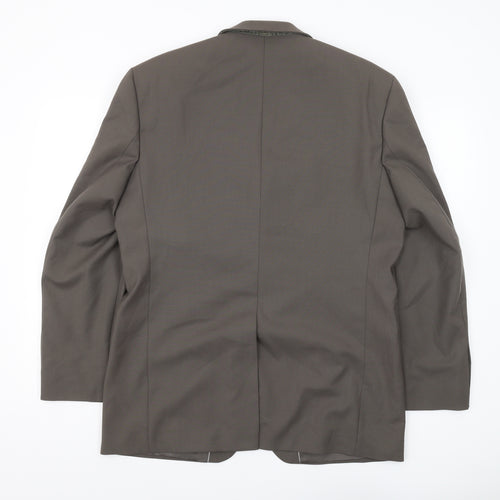 Burton Men's Brown Regular Blazer - 40 Inch Chest, Classic Fit