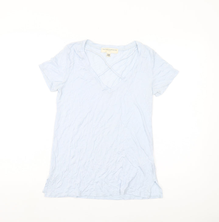 Project Social T Women's Blue Modal T-Shirt, Size S, Basic Style