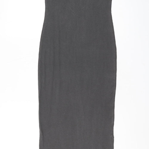 AllSaints Women's Black Long Tank Dress - Size S