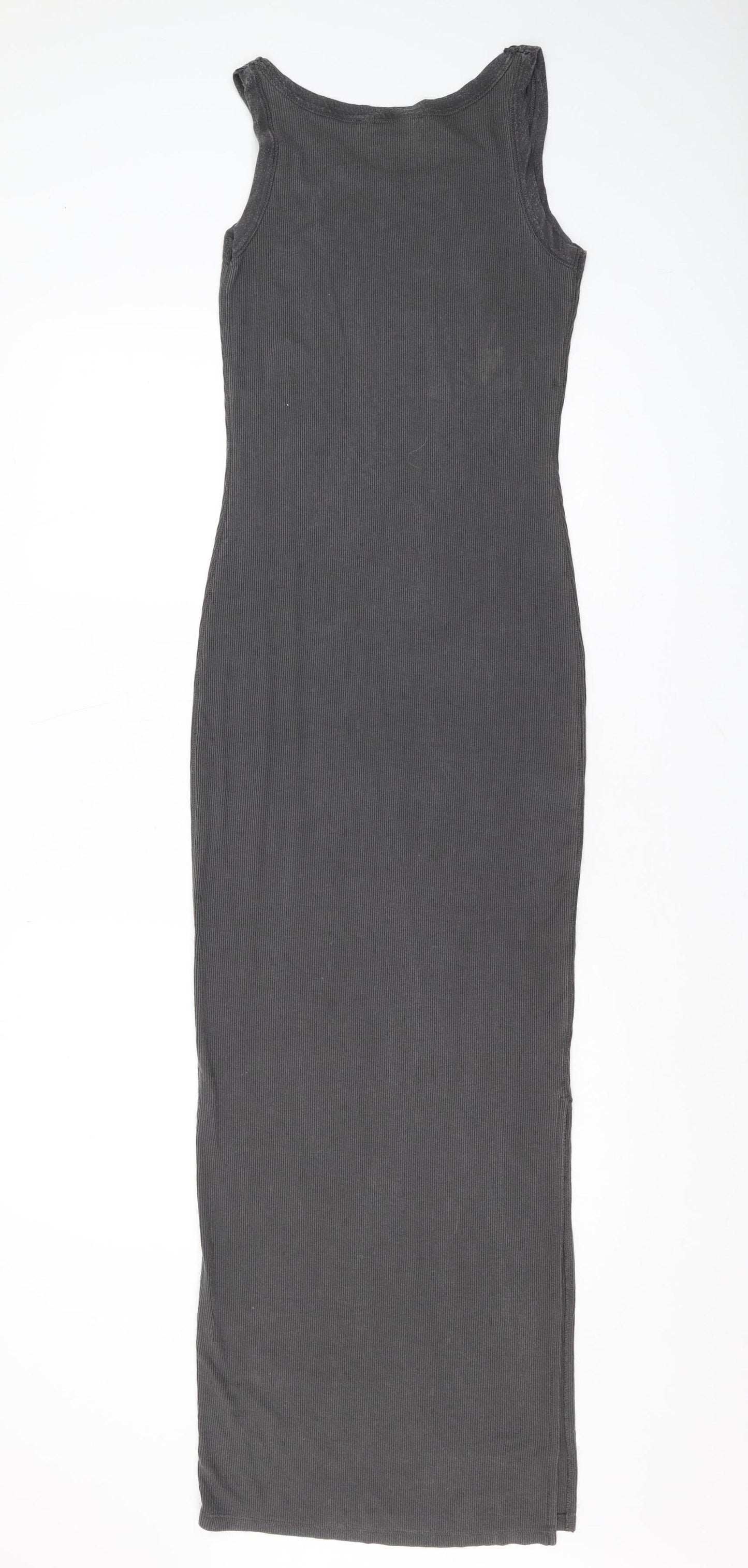 AllSaints Women's Black Long Tank Dress - Size S