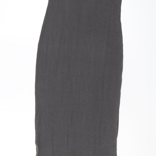 AllSaints Women's Black Long Tank Dress - Size S