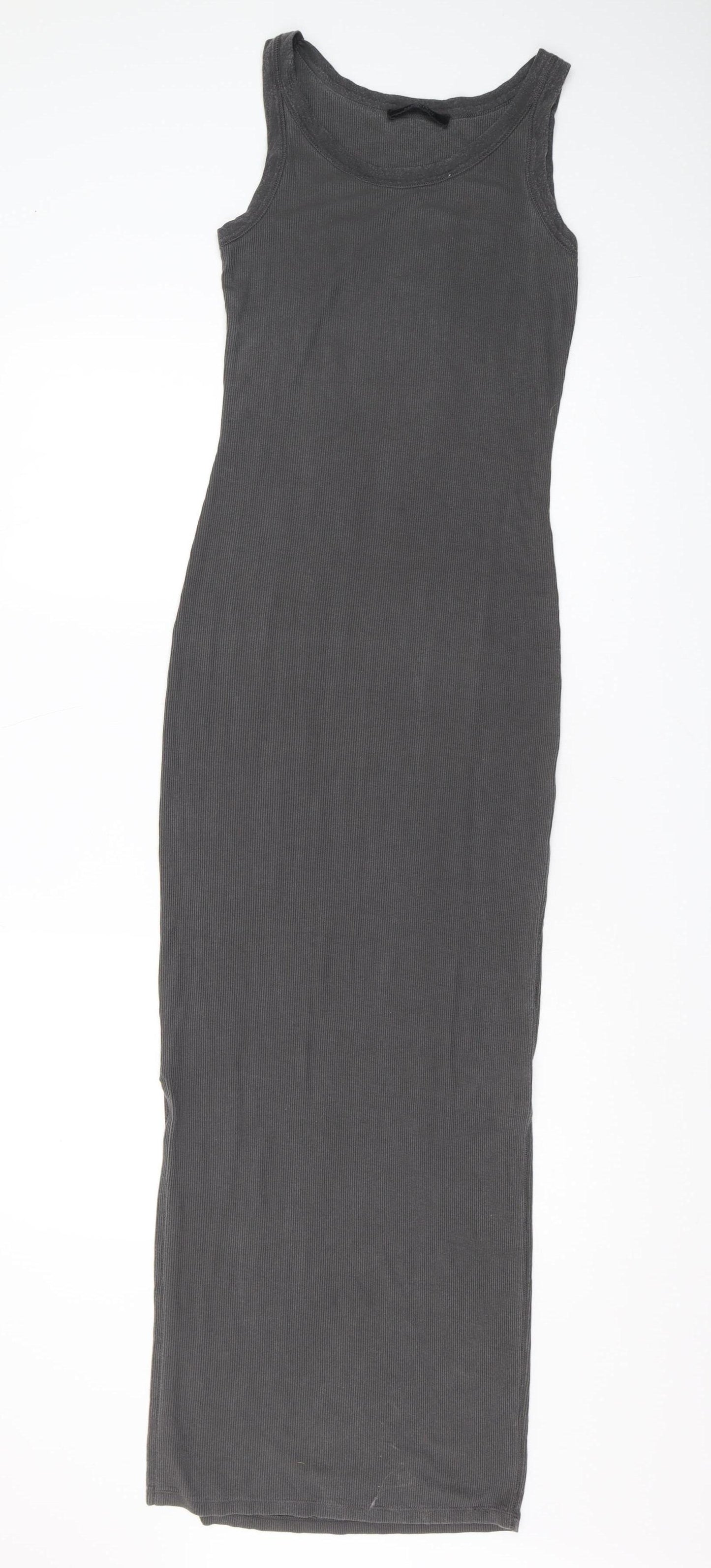 AllSaints Women's Black Long Tank Dress - Size S