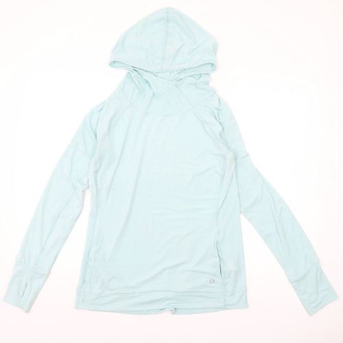 Gap Women's Blue Pullover Hoodie - M