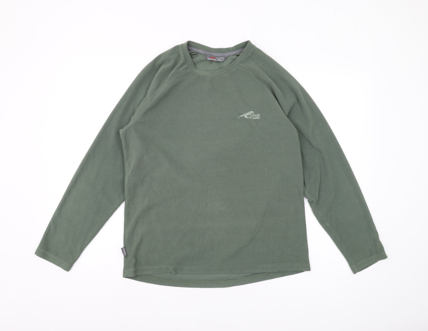 First Ascent Men's Green Pullover Sweatshirt S