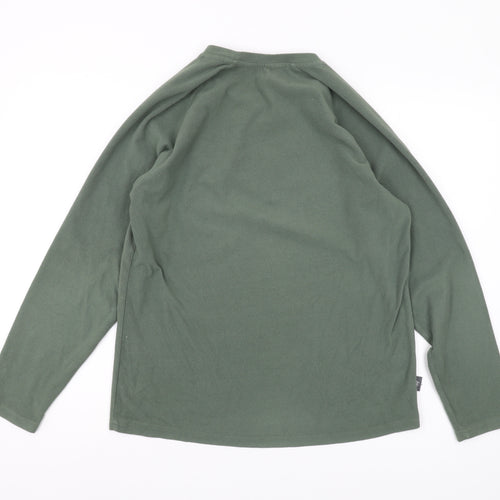 First Ascent Men's Green Pullover Sweatshirt S