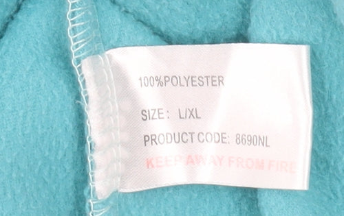 Amoretti Women's Blue Fleece Waistcoat L Full Zip