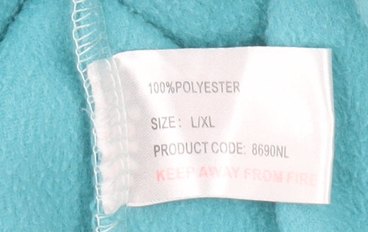 Amoretti Women's Blue Fleece Waistcoat L Full Zip