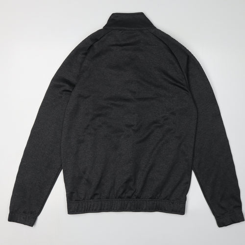 Champion Men's Black Full Zip Sweatshirt S