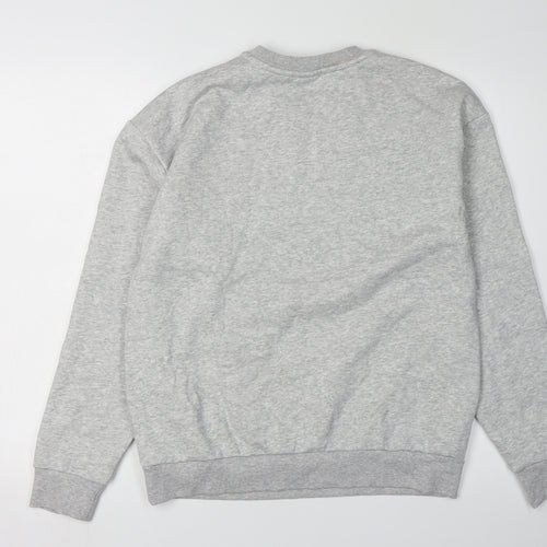 Puma Men's Grey Crew Neck Sweatshirt - Size M