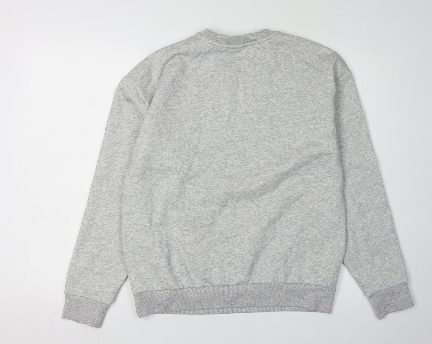 Puma Men's Grey Crew Neck Sweatshirt - Size M