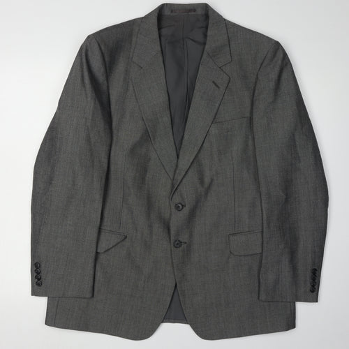 St Michael Men's Grey Blazer, 42S Notch Lapel, Formal