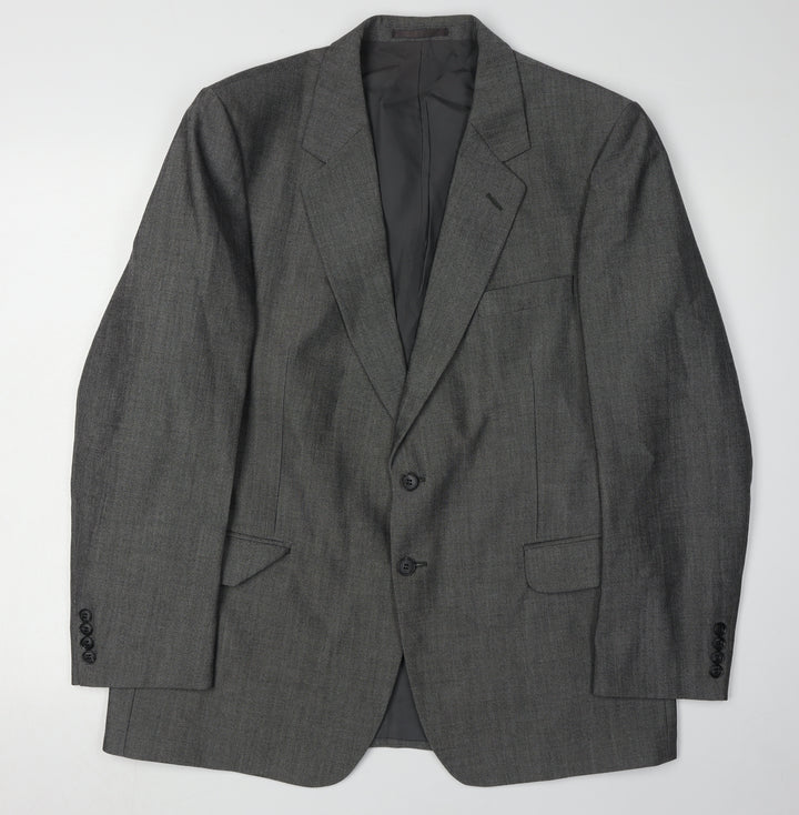 St Michael Men's Grey Blazer, 42S Notch Lapel, Formal
