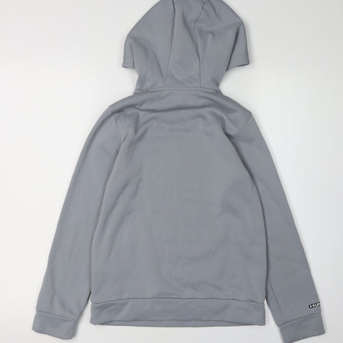 Under Armour Unisex Kids Grey Hoodie M Pullover