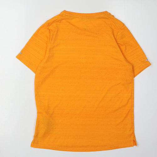 Nike Boys Orange Dri-FIT T-Shirt M Short Sleeve Activewear