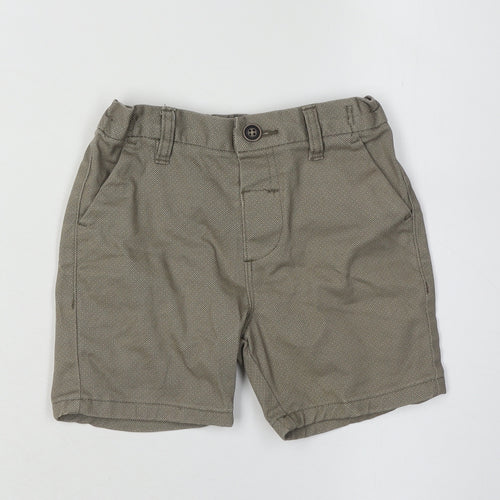 Next Boys Brown Chino Shorts 2-3 Years Casual Summer