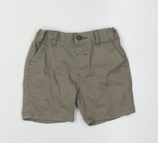 Next Boys Brown Chino Shorts 2-3 Years Casual Summer