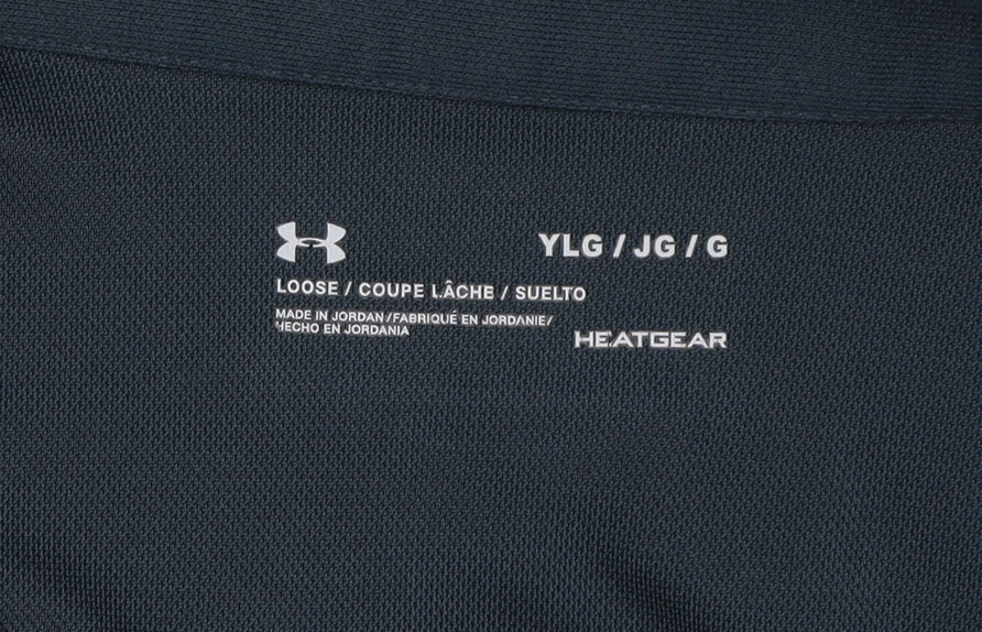 Under Armour Men's Grey Full Zip Hoodie, Size L, Loose Fit