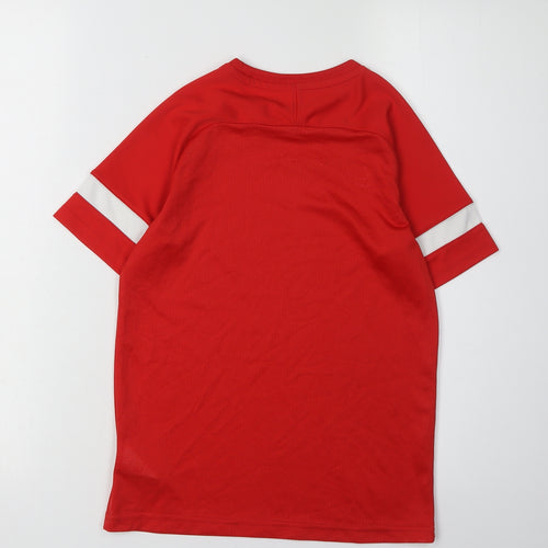 Nike Men's Red M Athletic Dri-Fit T-Shirt