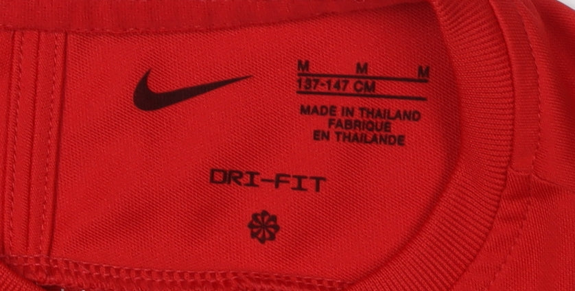 Nike Men's Red M Athletic Dri-Fit T-Shirt