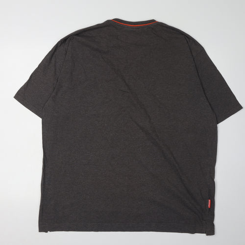 Slazenger Men's Grey 2XL V-Neck T-Shirt